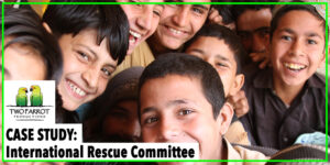 Two Parrot Case Study Graphics International Rescue Committee