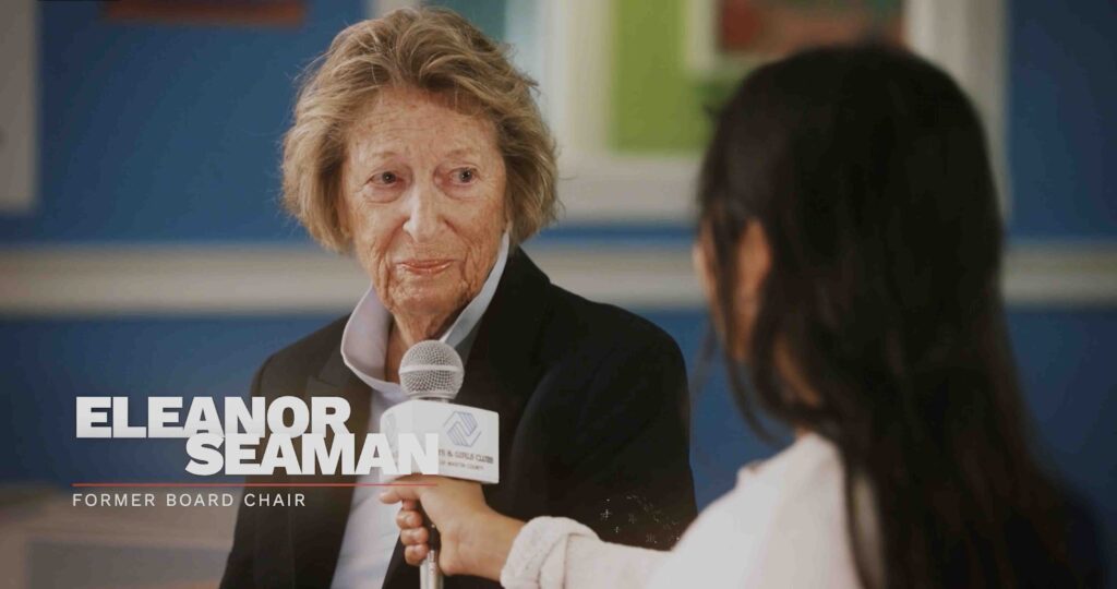 Eleanor Seaman, Former Board Chair of The Boys & Girls Club of Martin County volunteer.
