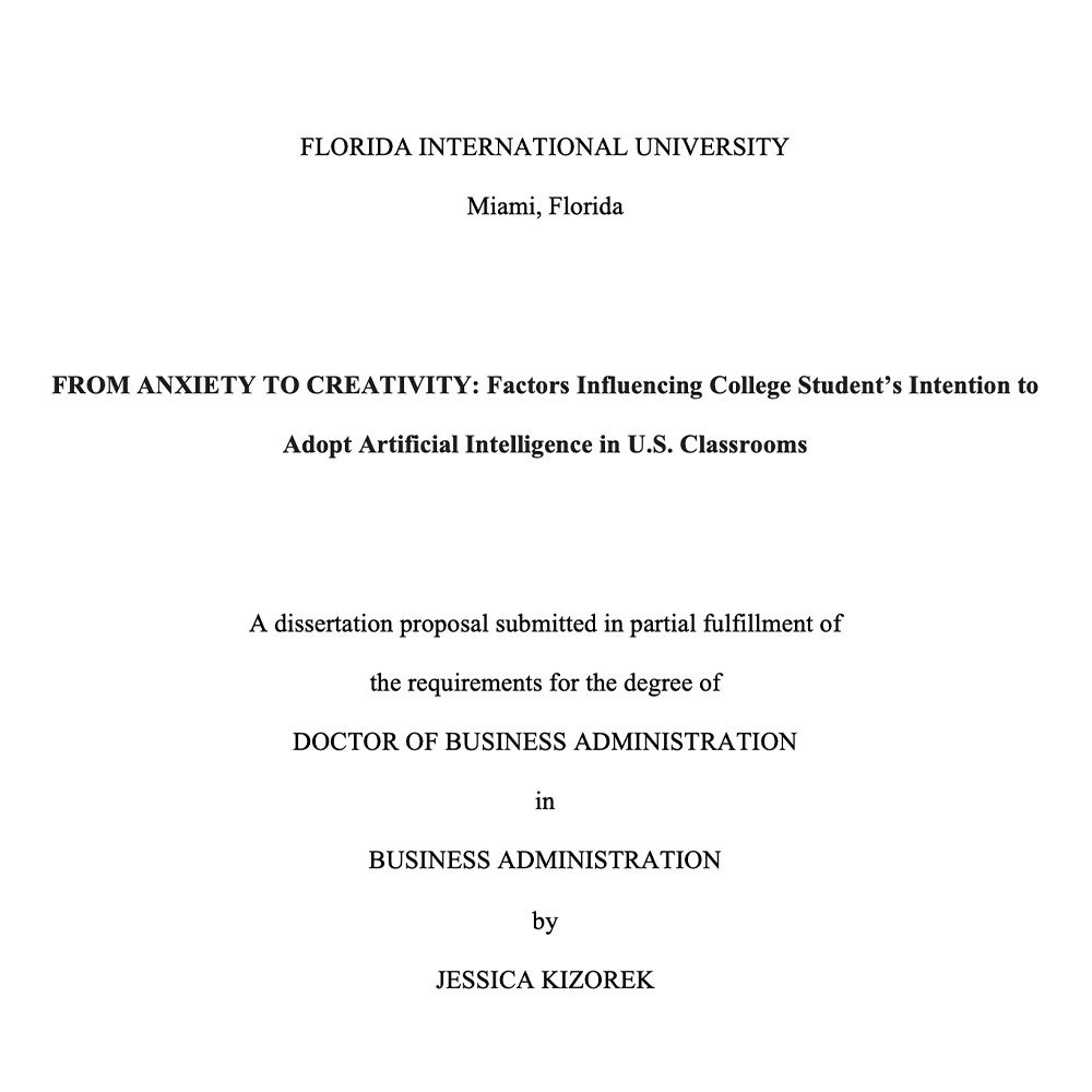 Jessica Kizorek FIU Dissertation